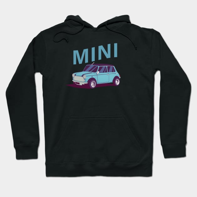 mini cooper Hoodie by enimu